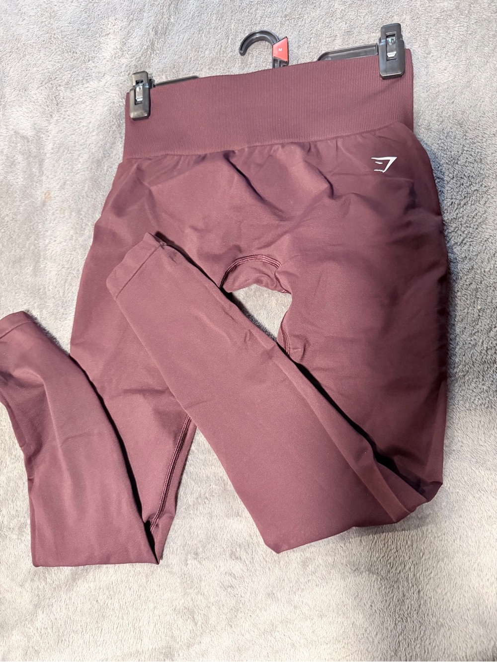 Gymshark Kids Maroon High-Waist Leggings